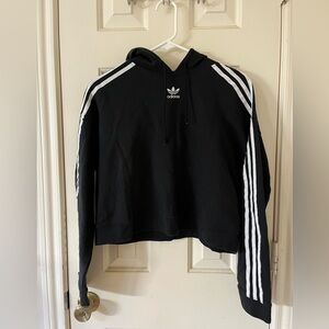 Cropped adidas hoodie